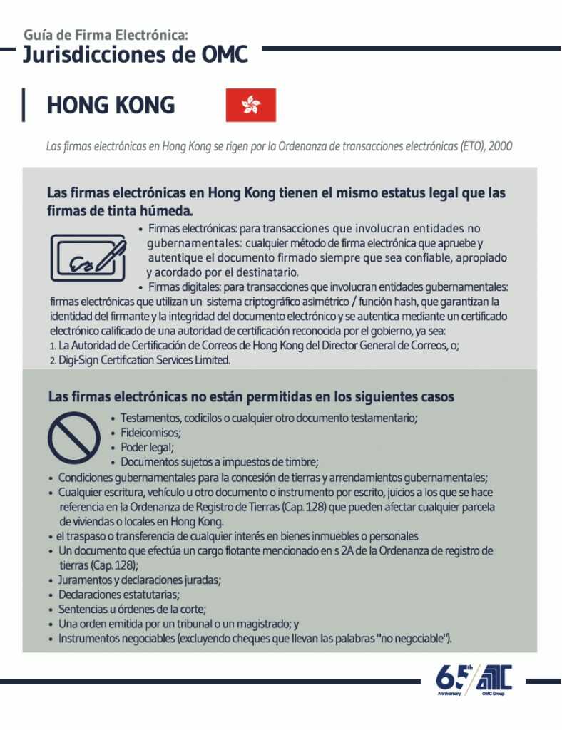 Firmas electrónicas en la era de Covid-19 y posteriormente 7 Hong Kong Guía de Firma Electrónica
